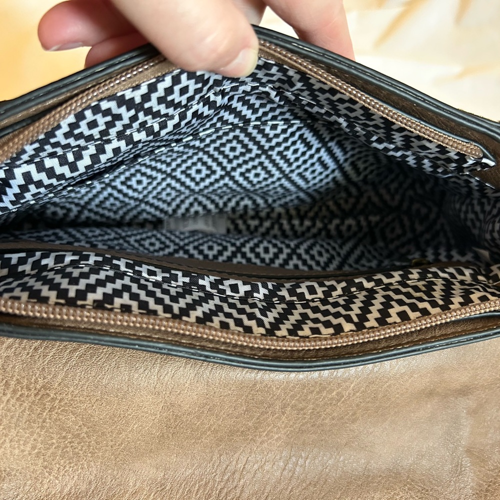 Ampere Vegan Leather Shoulder Bag - Picture 10 of 12